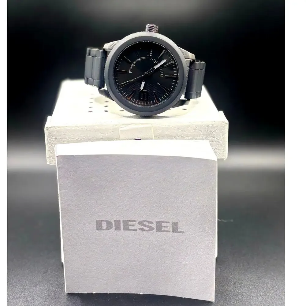 Diesel Rasp NSBB DZ1873 Men’s Black Stainless Steel 50mm Men's Watch